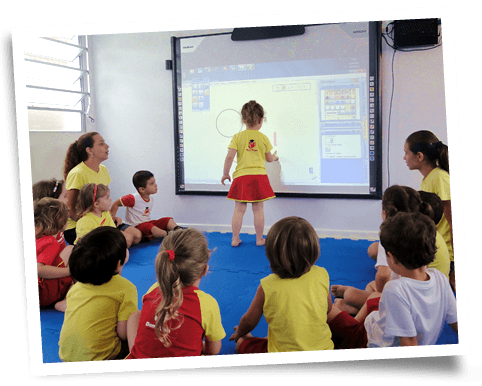 Sala Azul - Jardim e Pré - de 3 a 5 anos